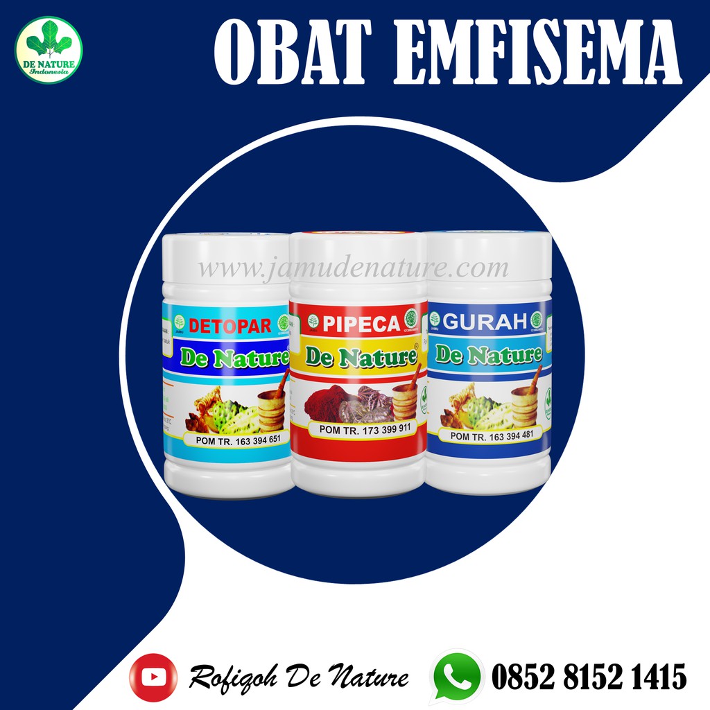 BISA COD || OBAT EMFISEMA HERBAL DE NATURE