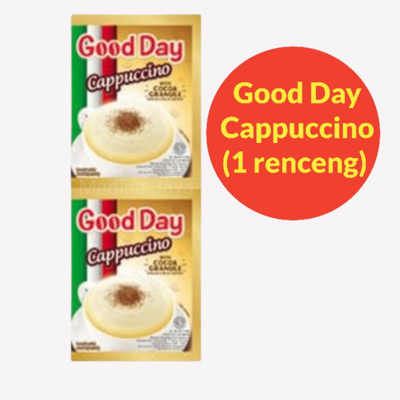 

Kopi Good Day Cappuccino | GoodDay Capucino 10'sachet