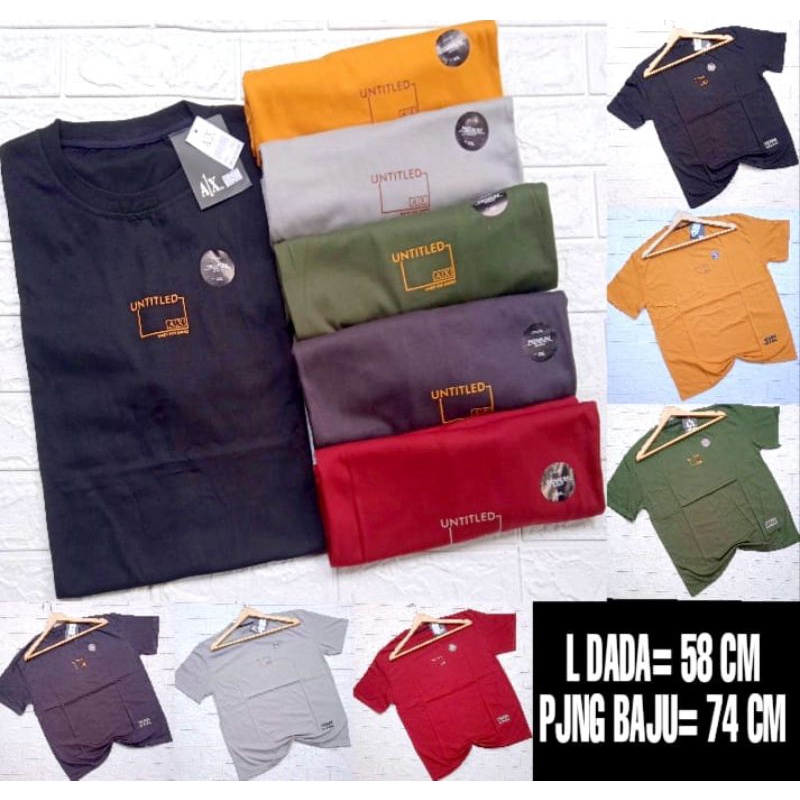 KAOS OBLONG SUPER JUMBO 3 XL/KAOS BIG SIZE BAHAN COMBET 30S MUAT BB 100 KG. AX