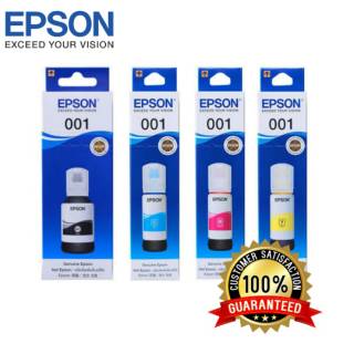 1 Set Tinta Epson 001 Original (4 Warna) | Shopee Indonesia