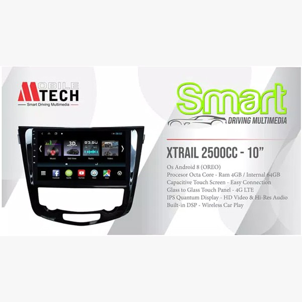 Mtech Head Unit Android Nissan Xtrail 2500 cc Mobil