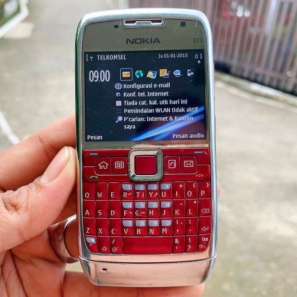 NOKIA E71 HP JADUL SECOND ORIGINAL QWERTY KLASIK KAMERA HANDPHONE NOSTALGIA