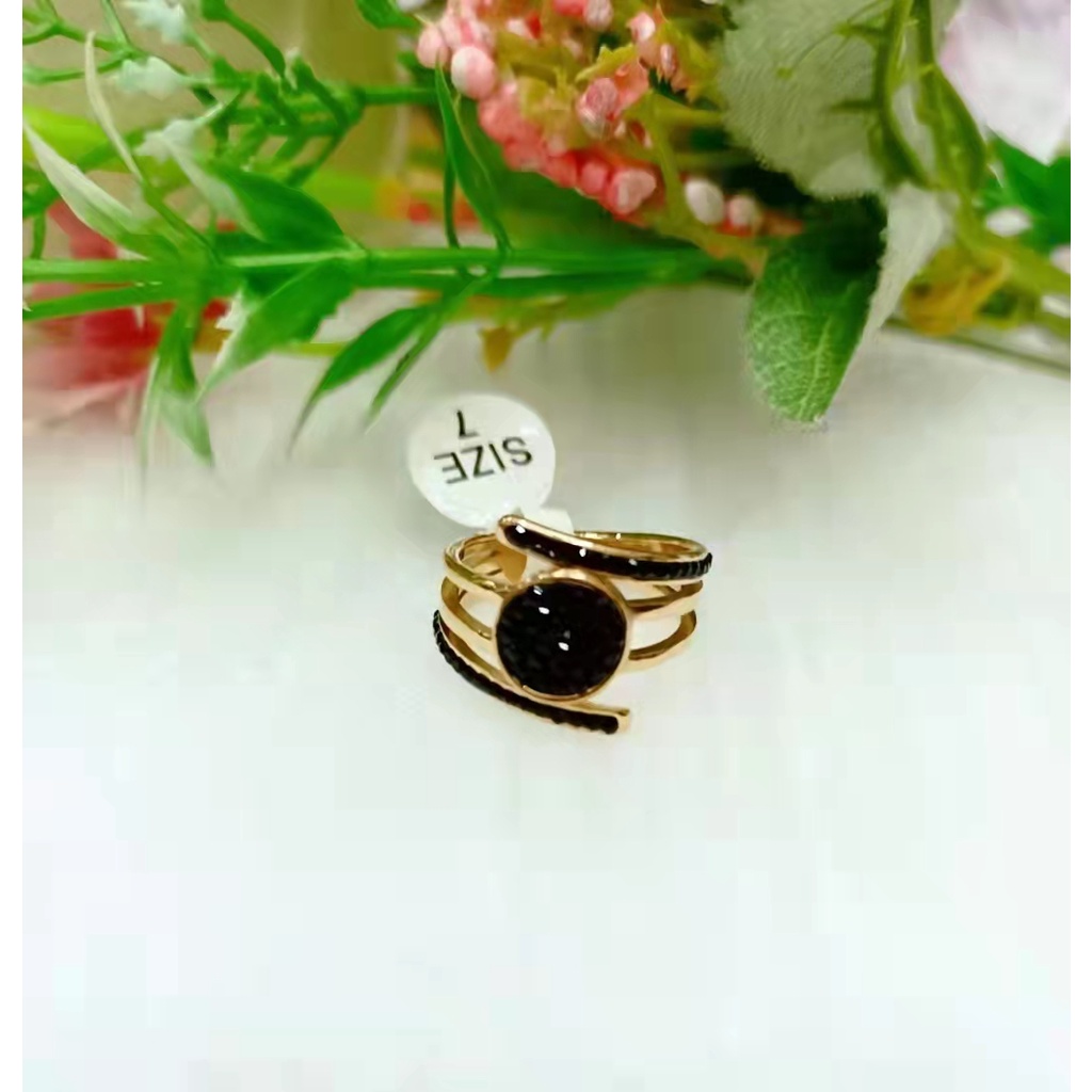 Cincin  titanium full mata T0017