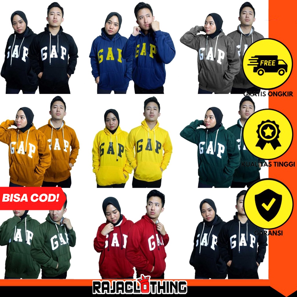 RCL - JAKET GAP COUPLE PSANGAN PRIA WANITA ( HARGA SEPASANG )