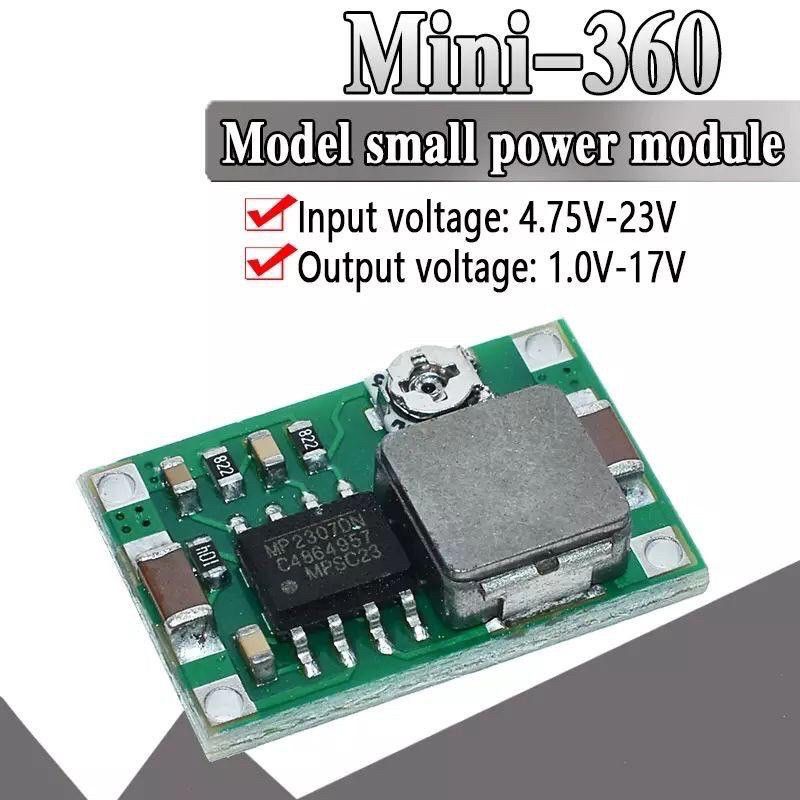 Modul Mini 360 MP2307 DC-DC Step Down Buck Regulator