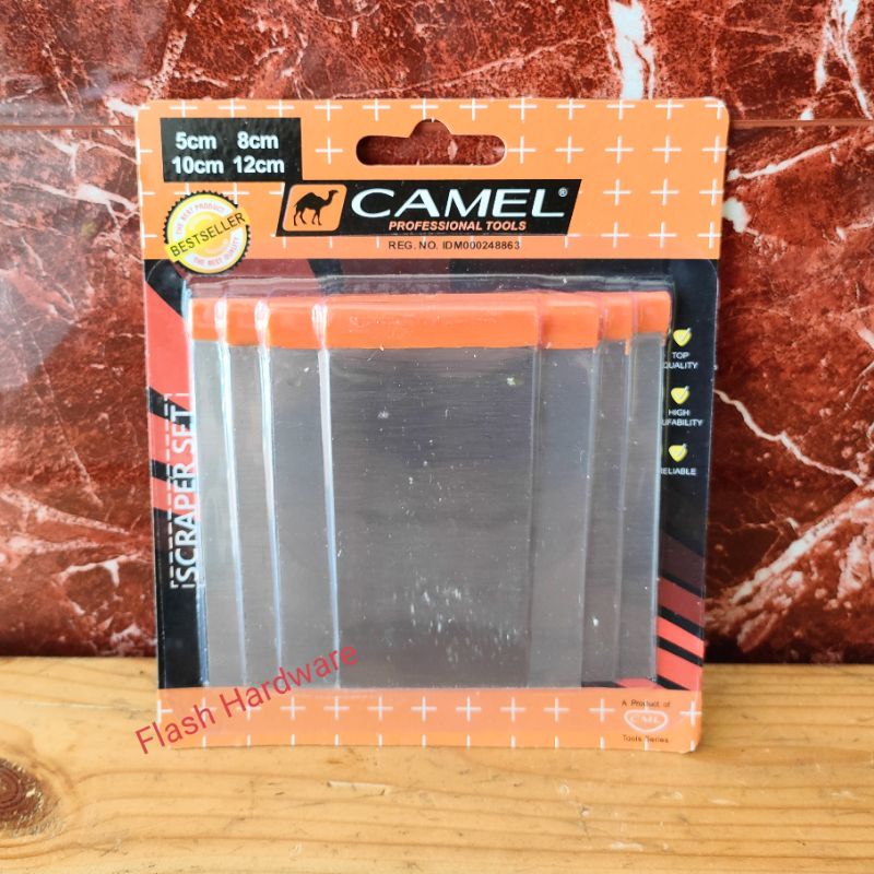 Kape set baja camel isi 4pcs dempul