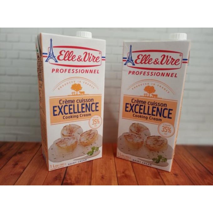

(BISA COD) elle & vire cooking cream 1 liter