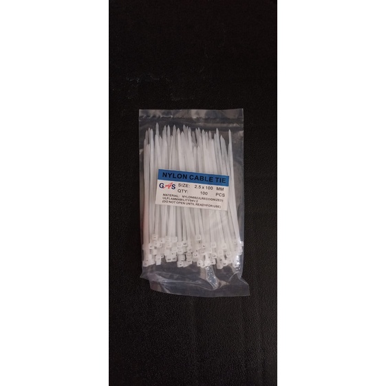 

Kabel Ties / Cable Tie Putih 100mm