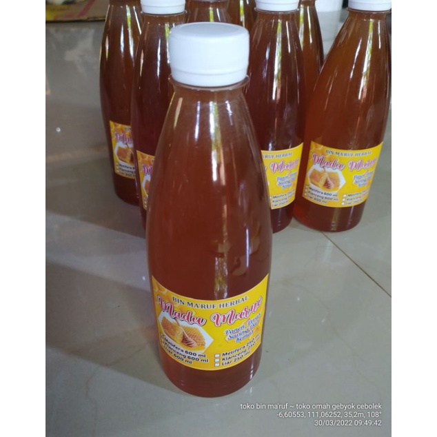 

[Bismillah] MADU MURNI LEBAH MELIFERA KEMASAN ±600 ML