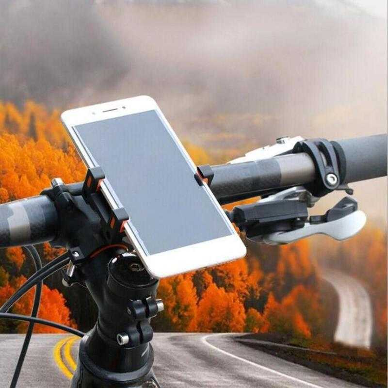 Holder Smartphone Sepeda Aluminum Handlebar Bracket Anti Slip - BM03