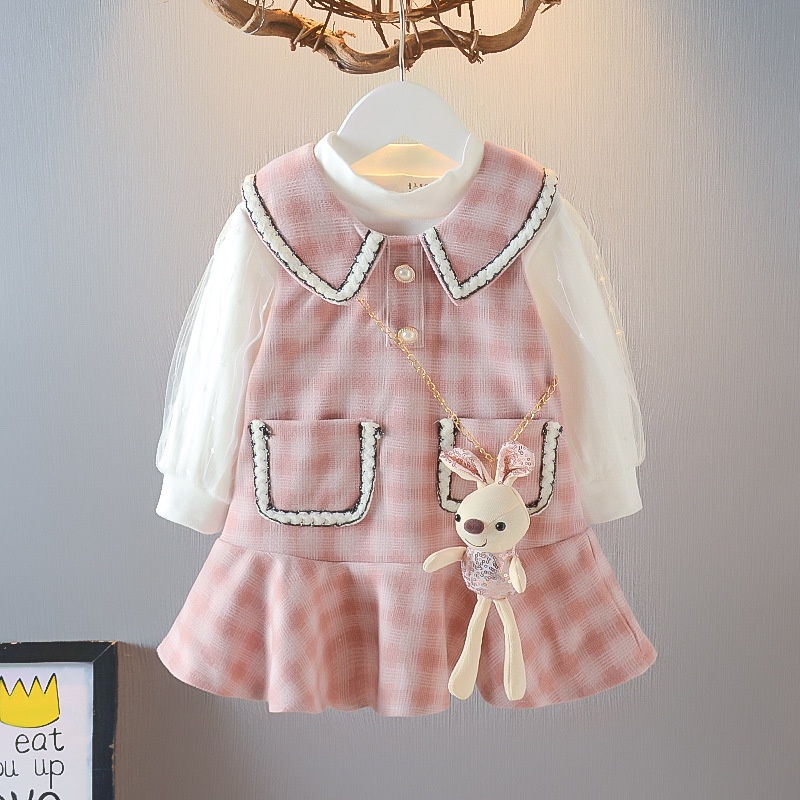 HappyOliver DRESS CHOSEN YURI  EBV Baju Dress Anak Perempuan Import/Dress Bayi Perempuan/Gaun Bayi Perempuan/Dress Pesta/Dress Bayi