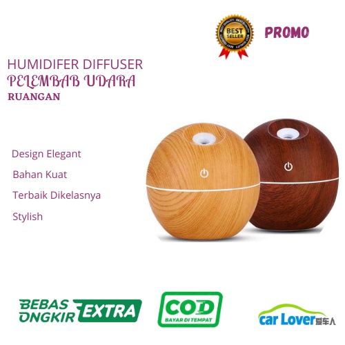 HUMIDIFIER DIFFUSER PELEMBAB UDARA ELEGAN STLYLISH MEWAH