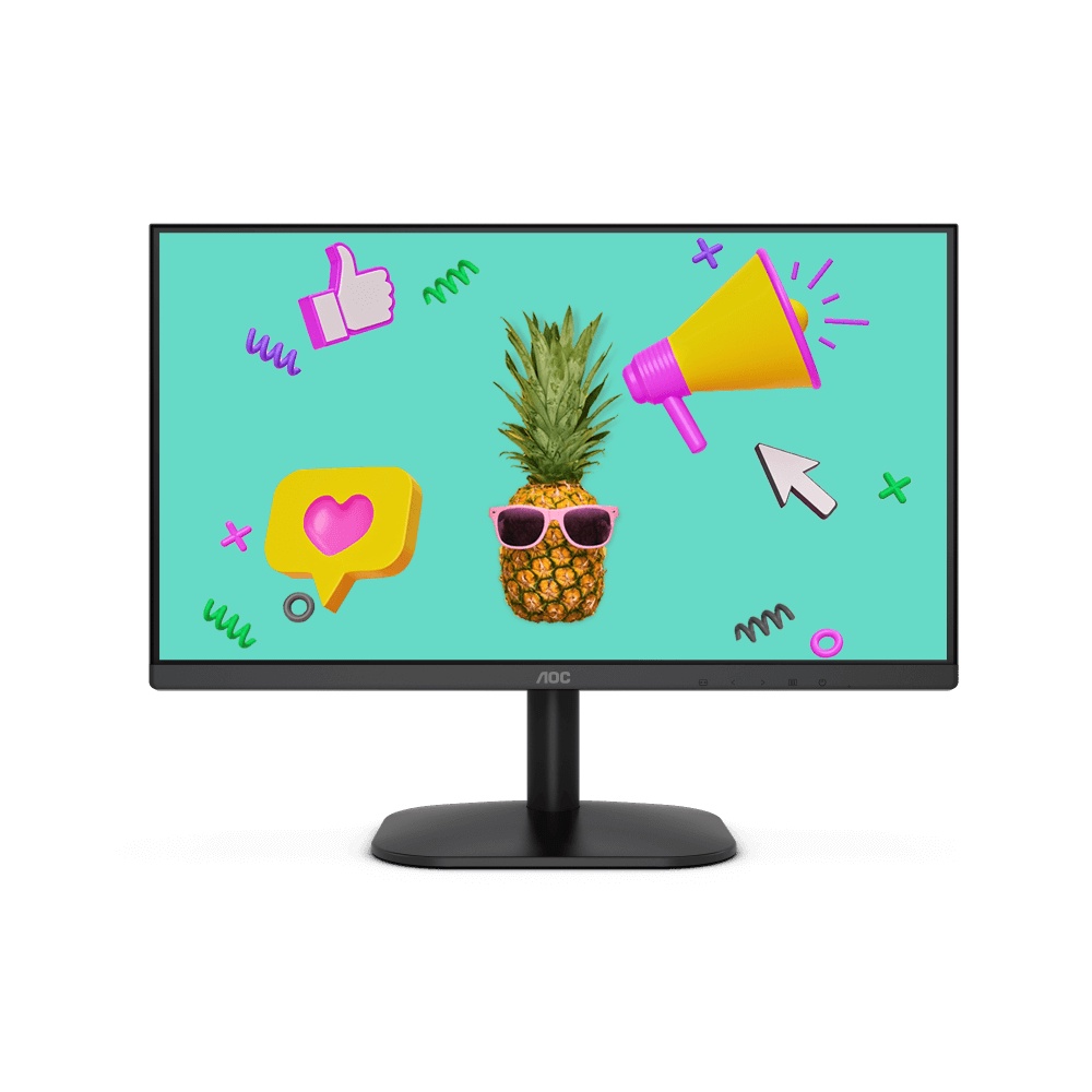 LED AOC 22B2HN 22&quot; VA 75Hz 7ms 1080P Ultra Slim Monitor 21.5&quot;