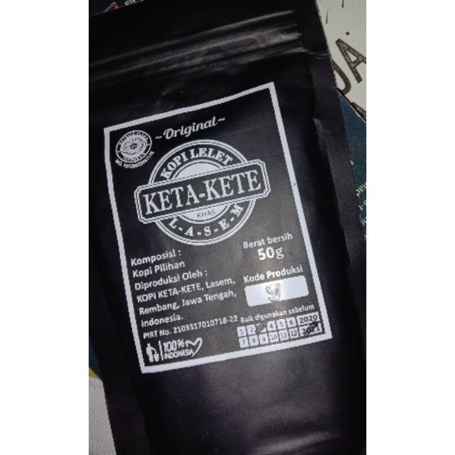 

kopi Lelet asli lasem rembang 50g