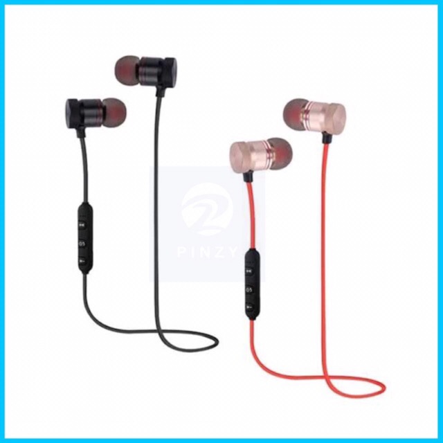 Headset Handsfree Bluetooth Sport Magnetic Earphone design Original