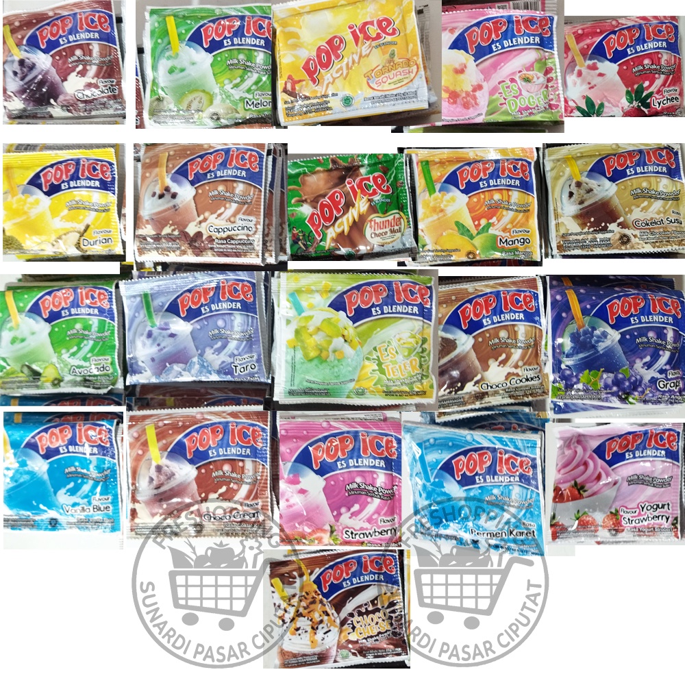 Pop Ice Es Blender 25gr ALL VARIANT 1RENCENG 10PCS