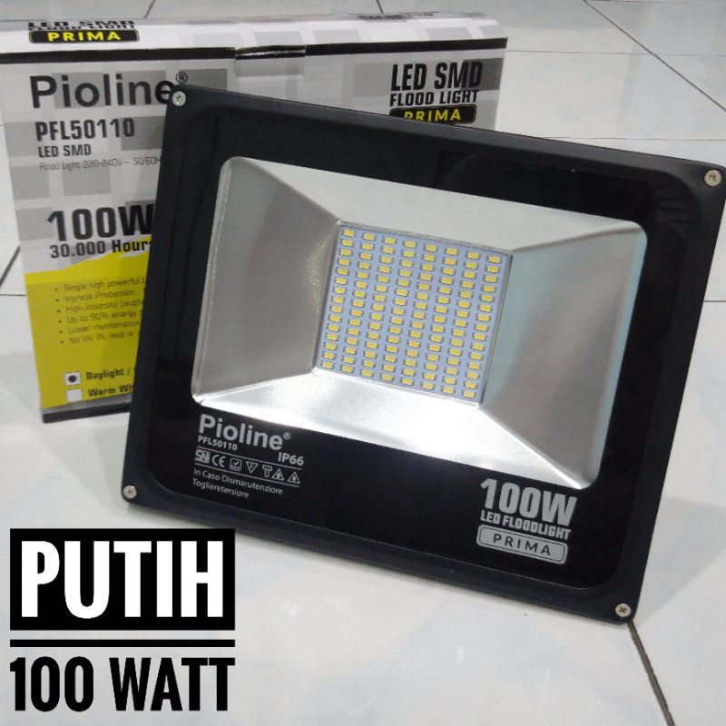 LAMPU TEMBAK LED FLOOD LIGHT PIOLINE PFL 50110S