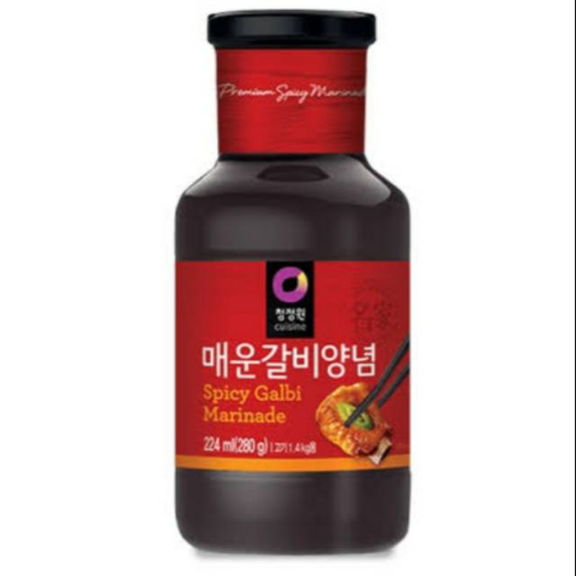 

280 gram || Chung Jung One Sauce Marinase spicy Kalby For BBQ