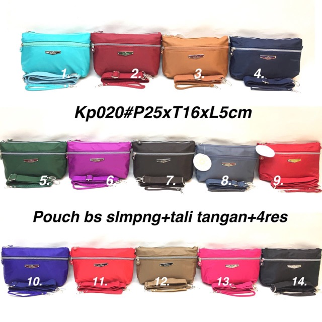 tas slempang kipling mini