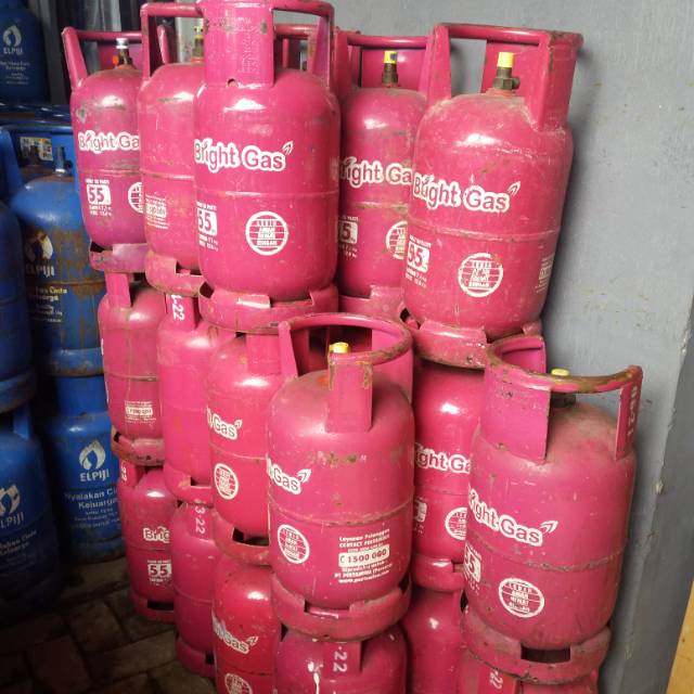 Tabung Gas LPG Bright Gas 5.5 kg + isi