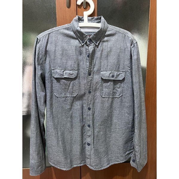 Kemeja Pria Preloved Second Casual Lengan Panjang Osella