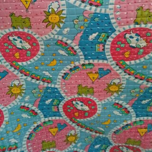 Uk 110x100 / Perlak meteran/perlak ompol bayi/tatakan ompol anak balita/perlak motif anak