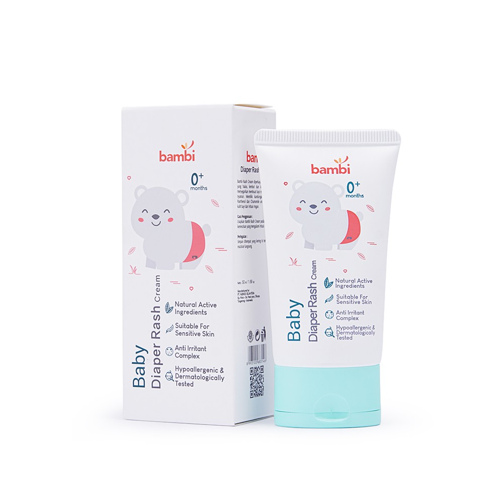 Bambi Baby Diaper Rash Cream 0m+