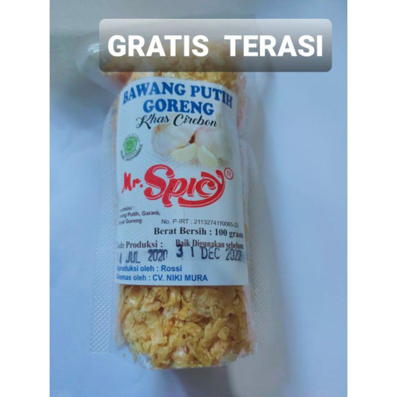 

bawang putih goreng khas cirebon