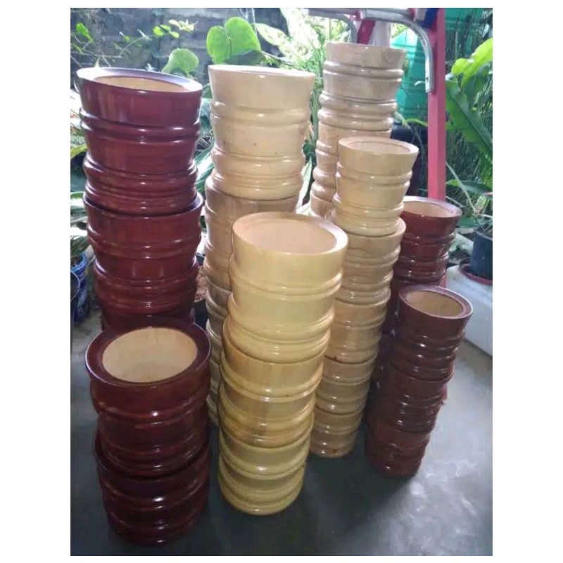 LUMPANG TUMBUK KAYU MAHONI