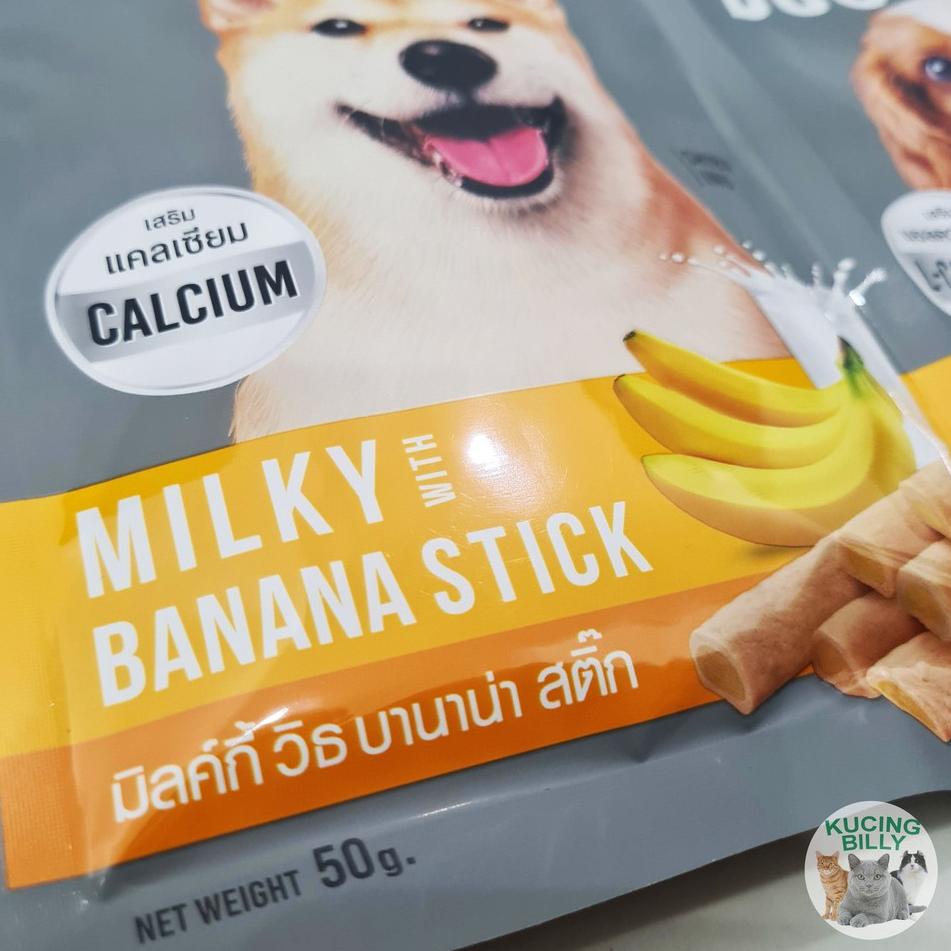 Grosir Murah DUO STICK JERHIGH 50gr snack anjing