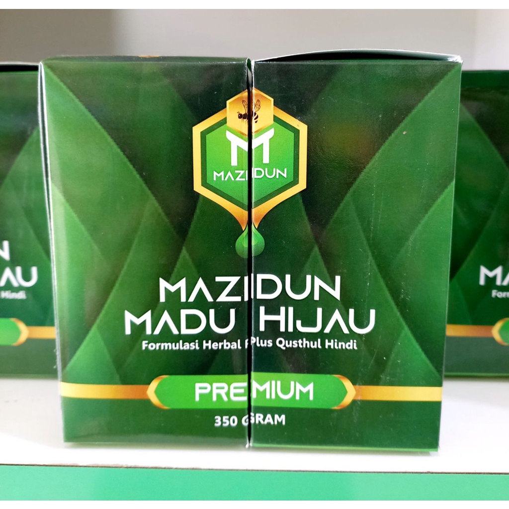 

Mazidun Madu Hijau ( Formulasi Herbal Plus Qusthul Hindi ) 350 gr