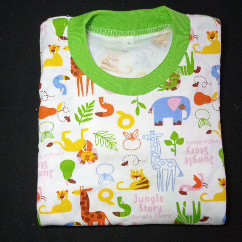 setelan anak laki laki Qkids Size S (Usia 3-4 tahun) Lengan pendek Celana Pendek bahan Libby Velvet junior-12
