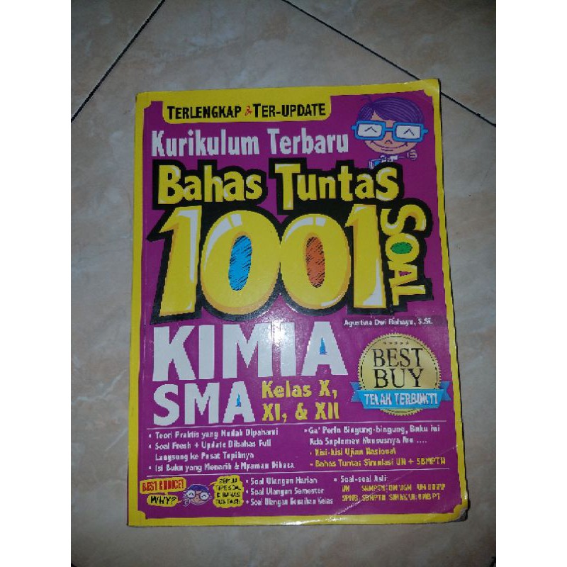 Bahas Tuntas 1001 Soal Kimia SMA