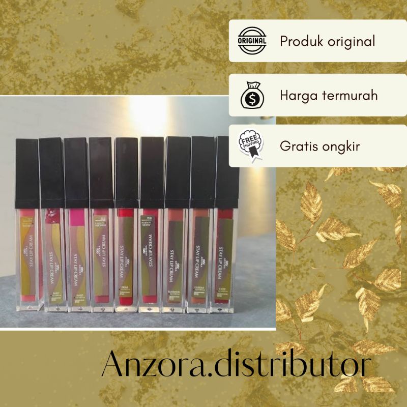lip cream anzora/ lipstik anzora/ lipmatte anzora/ lipgloss anzora