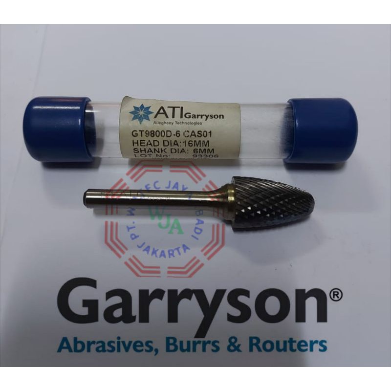 GARRYSON GT9800D-6 Carbide Burrs Rotary Tungsten (England)