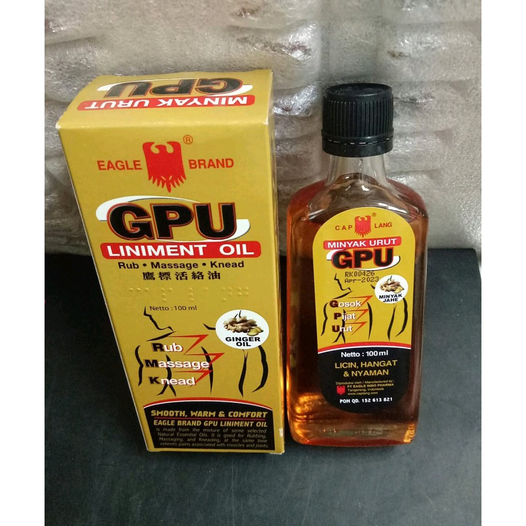 

MINYAK URUT GPU GINGER 100 ML