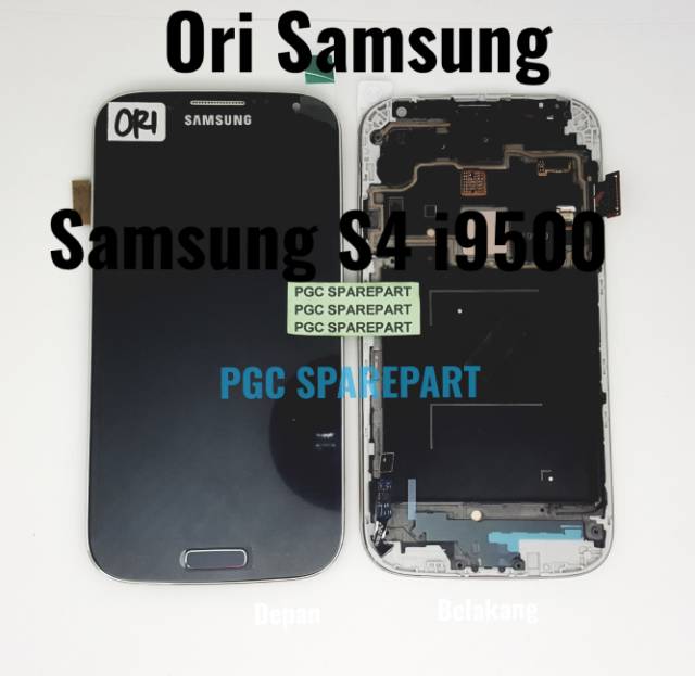 LCD Touchscreen + Frame Fullset Original Samsung Galaxy S4 i9500 3G