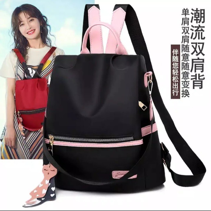 Tas Ransel Ransel Qiumey Backpack Korea Multifungsi Tas Gendong