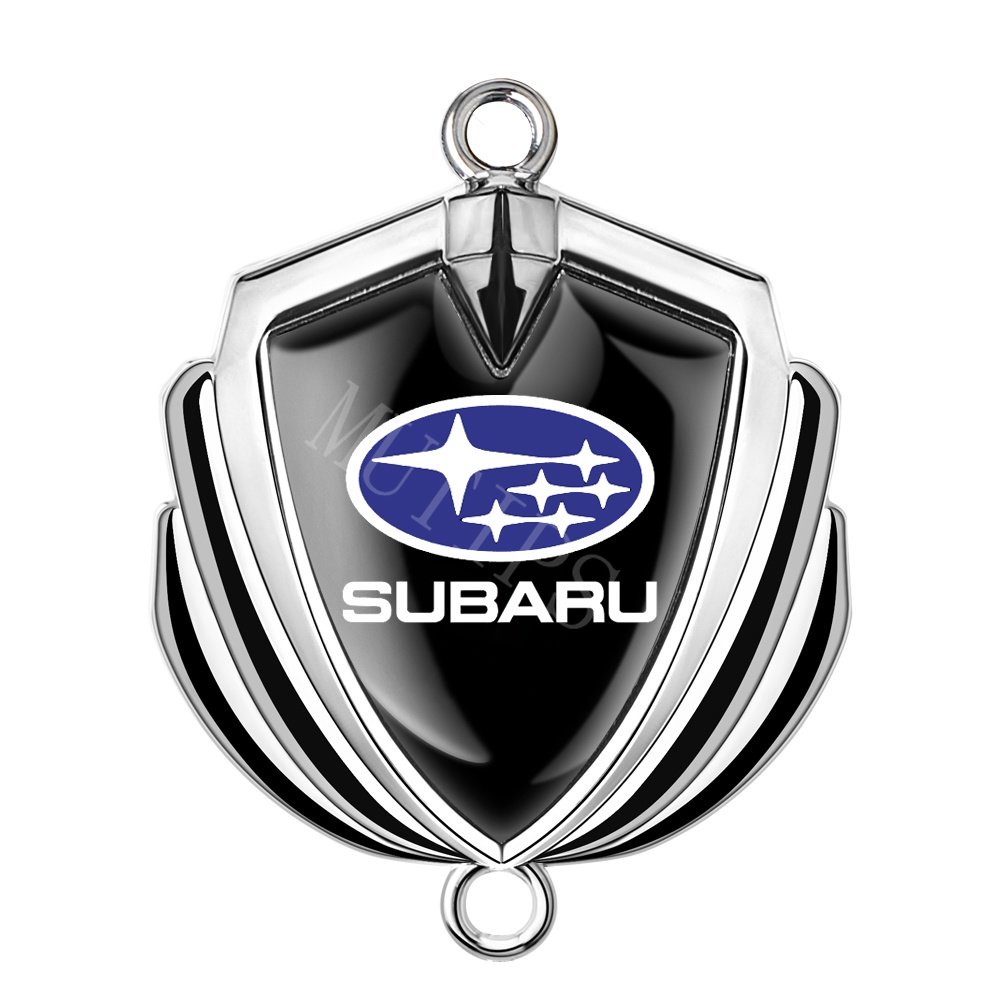 Ornamen Emblem Logo Subaru 3D Bahan Metal Untuk Kaca Spion Mobil Forester Impreza wrx sti Outback SK XV