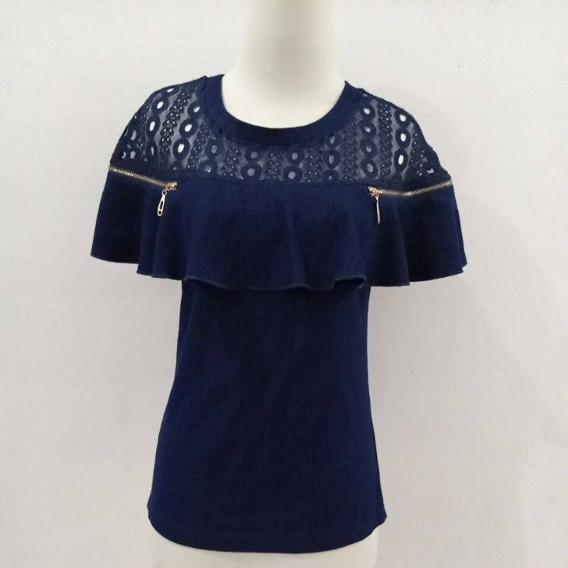PL atasan wanita/atasan wanita/baju wanita/blouse wanita/baju denim