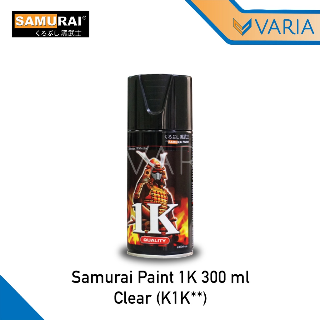 Cat Semprot Pylox Pilox Samurai Paint Kurobushi Clear K1K