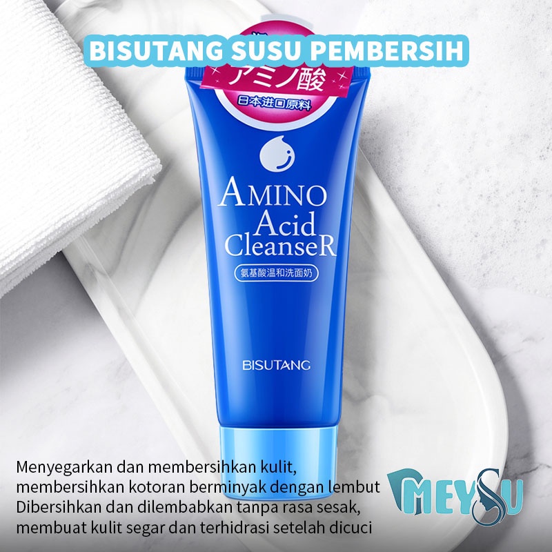 Amino Acid Gentle Facial Cleanser 100 ml Oil Control Whitening Facial Foam