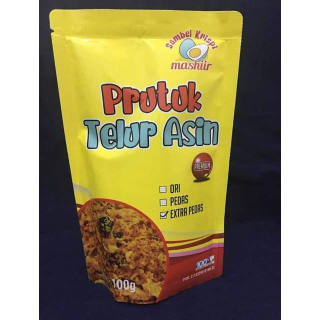 

Sambal krispi prutuk telor asin