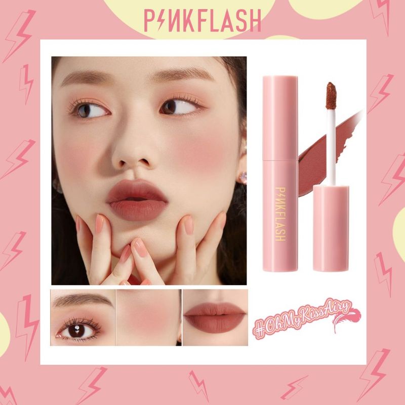 PINKFLASH / LIPSTICK / KISS AIR MATTE LIQUID LIPSTICK