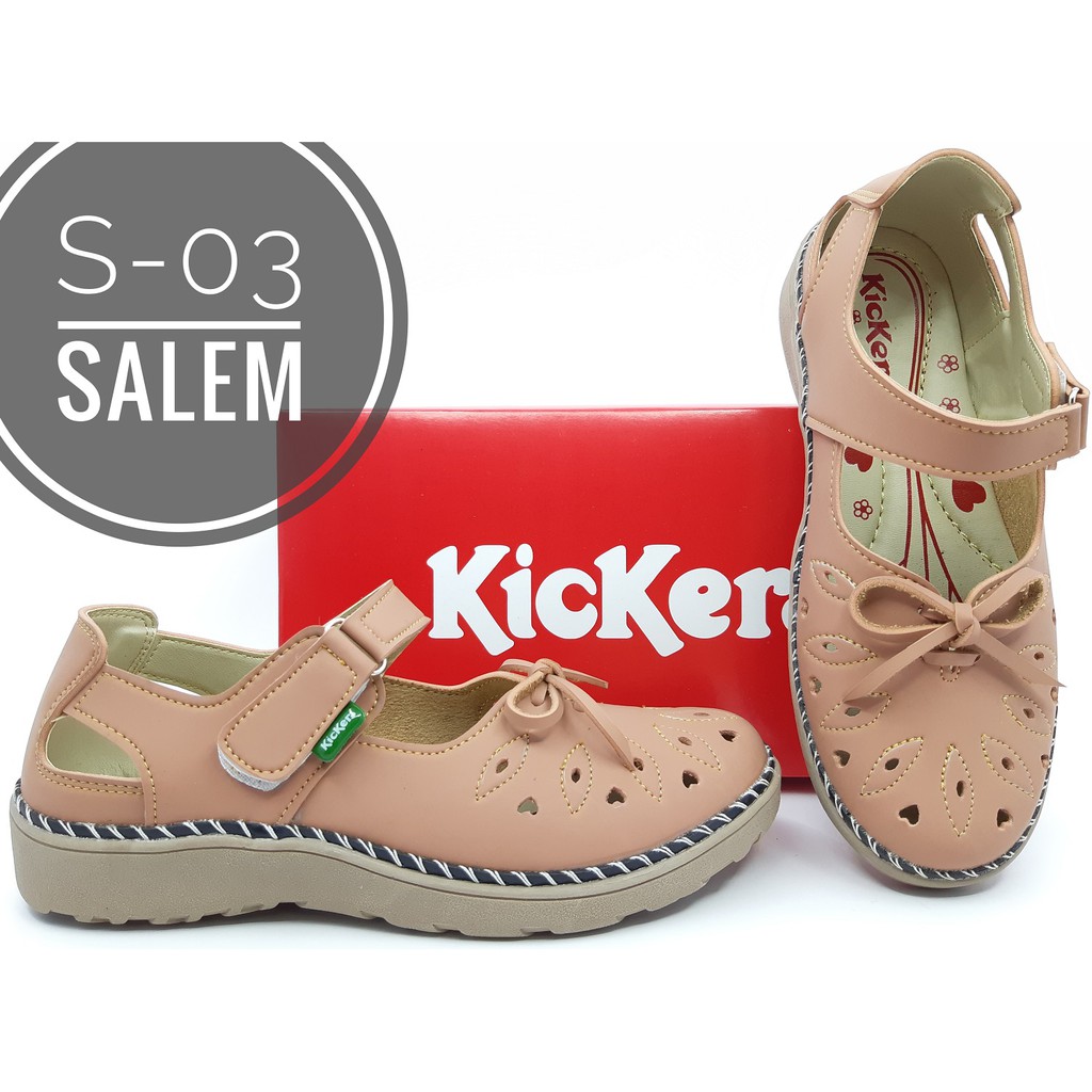 Diskont Sepatu Wanita Model Slip On Merk Kickers Kode S-03