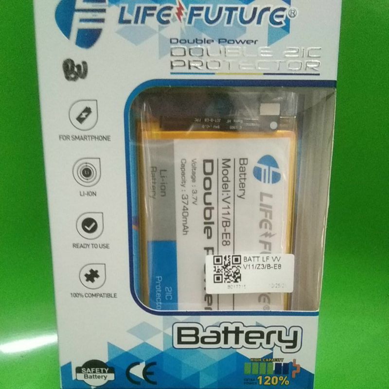 Jual Baterai Life Future Vivo V11 Z3 B-E8 Double Power | Shopee Indonesia