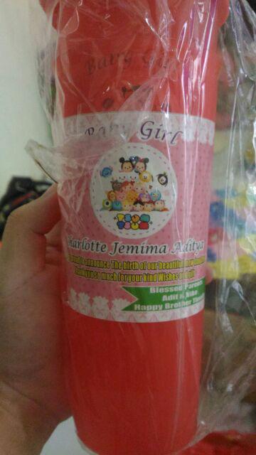 Souvenir Ultah Tumbler Tutup Murah