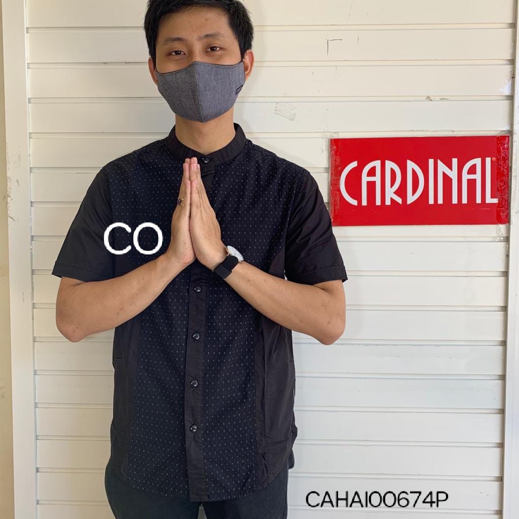 BB CARDINAL KA KEMEJA KOKO PRIA LENGAN PENDEK FORMAL Baju Cowok 100% Original