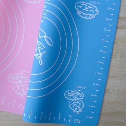 ☋ Alas Adonan Kue Silikon Silicone Mat Matras Kue Tatakan Adonan ➪