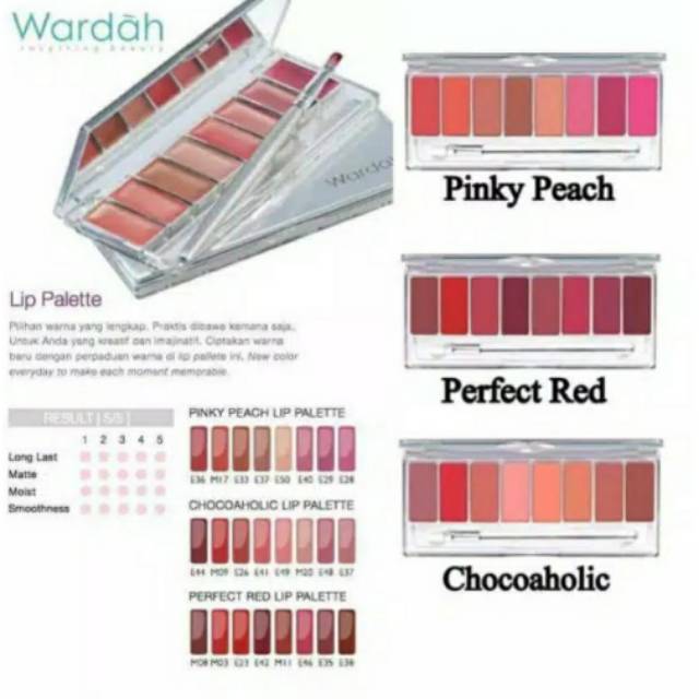 Wardah Lip Pallete